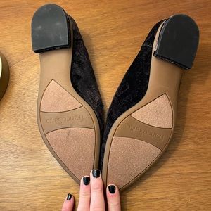 Franco sarto velvet snake skin pattern